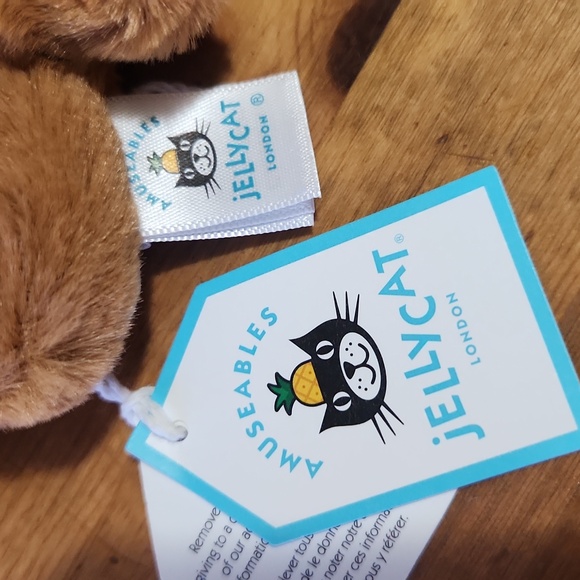 Jellycat Amuseable Tree Cookie 4.25x4x1" Soft and Plush NWT - Picture 4 of 5